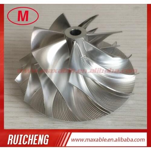 HX40/HE351 59.96/85.98mm 7+7 blades 4035879 performance design Turbocharger Billet/milling/aluminum 2024 compressor wheel