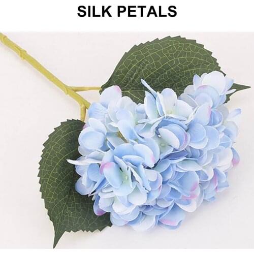 Artificial flower hydrangea high quality retro fake flower wedding banquet home wedding decoration diy banquet decoration flower