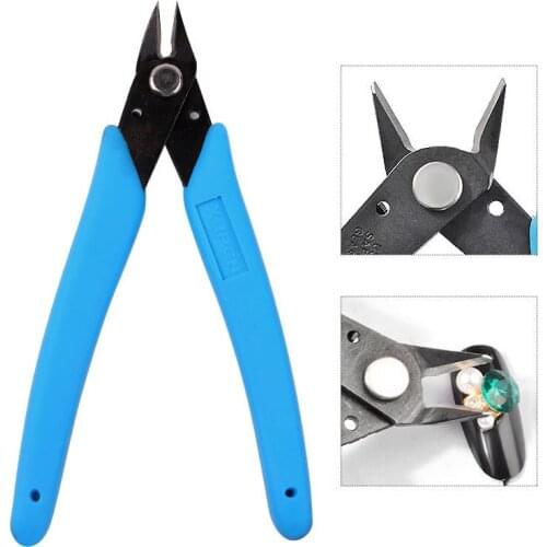 Professional Carbon Steel Nail Picker Pliers For Jewelry Rhinestone Remover Nail Art Clipper Trimmer Tools Nail Cutter Scissor
