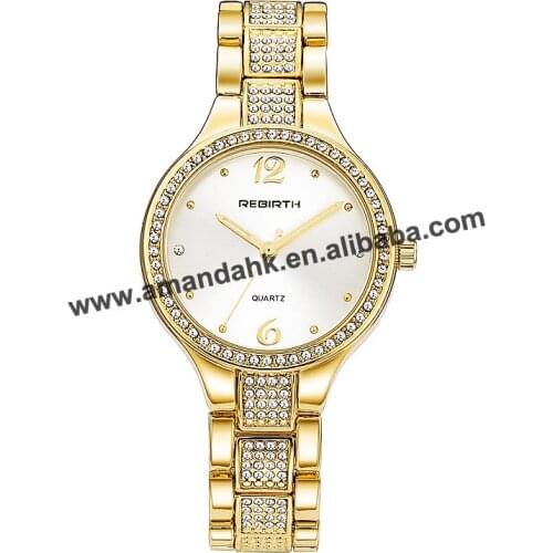 Hot Sale REBIRTH 120 Men Watches Hot Sale Women Thin Alloy Clock Male Casual Quartz Watch Men Sport Wristwatch