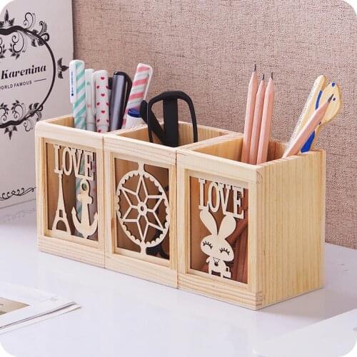 Lonelyeyes Wooden Pen Holders