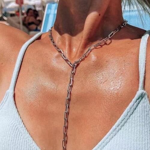 LuxstyWear Silver Chokers