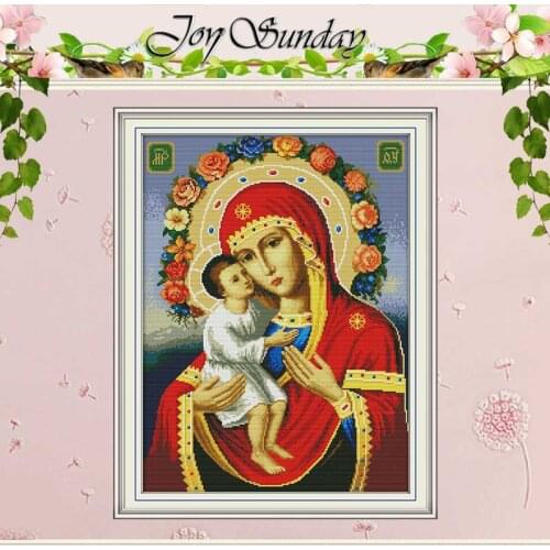 Religious figure painting counted 11CT 14CT Cross Stitch Sets DIY Chinese Cross-stitch Kits Embroidery Needlework Home Decor