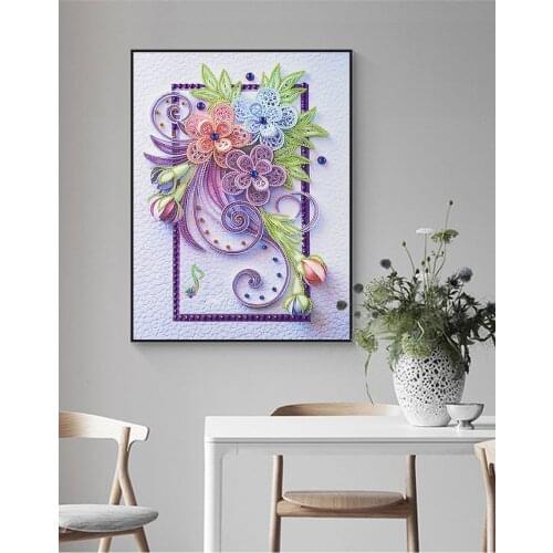 New Special Shaped Diamond PaintinSpecial Shaped Diamond Painting Winter Flower Tree Needlework Rhinestone 5d Drill DIY Diamond