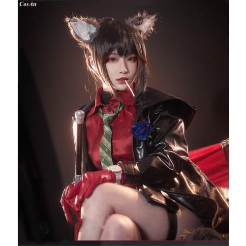 New Product Game Arknights Texas Cosplay Costume Females High Quality Combat Uniform Activity Party Role Play Clothing S-L