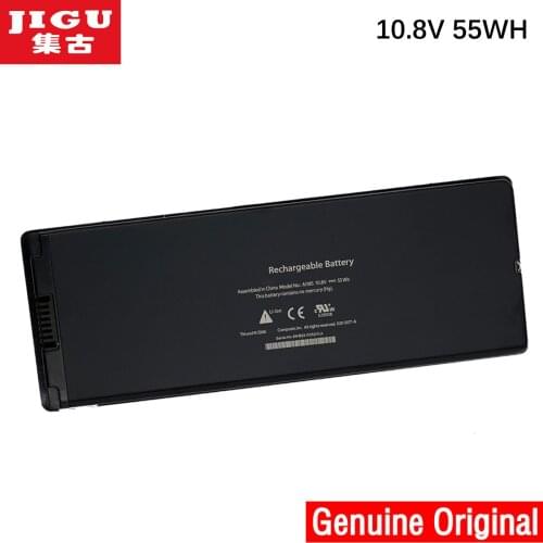 JIGU A1185 Original Laptop Battery For APPLE MacBook 13" A1181 MA254 MA255 MA699 MA700 MB061 MB402 MC375 MB881 BLACK