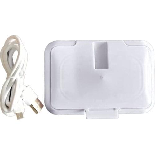 USB Portable Baby Wipes Heater Thermal Warm Wet Towel Dispenser Napkin Heating Box Cover Home Car Mini Tissue Paper Warmer