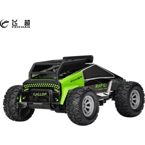 FEICHAO S638 RC Car 1:32 2.4Ghz 4CH Mini Remote Control Crawler Coreless Motor Off-Road Vehicles with LED Light Model Toys