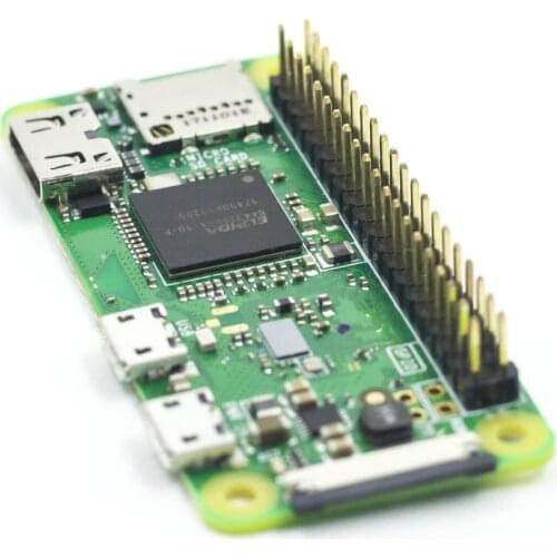 Raspberry Pi Zero WH Board 1GHz CPU 512MB RAM with WIFI & Bluetooth PI0 RPI 0 WH with Soldering