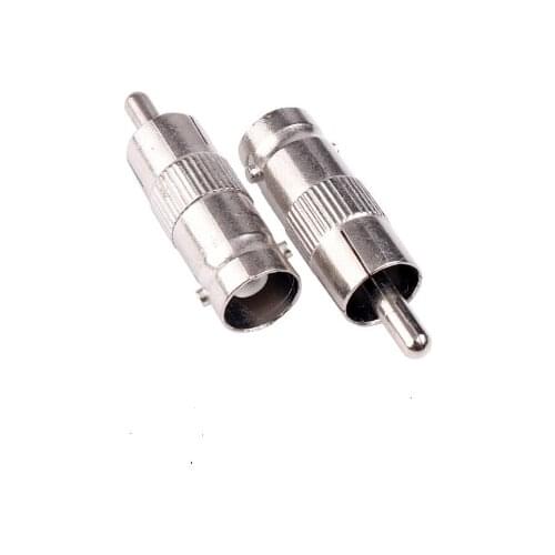 BNC Female Jack To RCA Male plug RF Coaxial Adapter Connectors