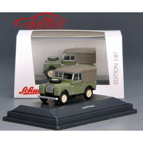 SCHUCO 1:87 Land Rover 88 SUV LIMITED rubber tire Die-casting metal car model