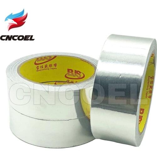 Aluminium Foil Adhesive Sealing Tape Thermal Resist Duct Repairs High Temperature Resistant Foil Adhesive Tape Repair Tools