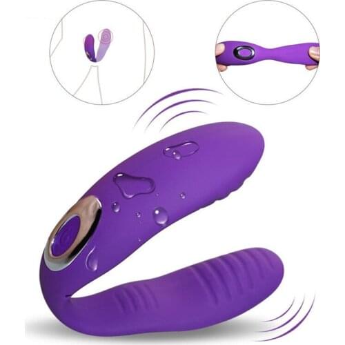 10 Speeds U Type Vibrator Sex Egg Adult Product Sex Vibrator Wireless Control Remote USB Rechargeable Sex Toy for Couple