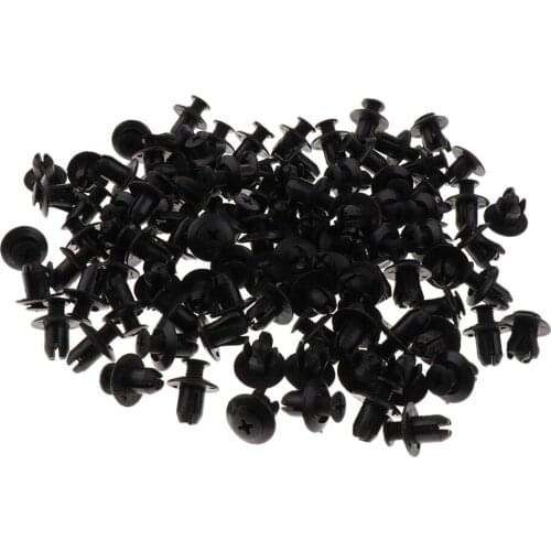100OCS Heat Sound Deadener Insulation Mat Push In Clips For Hyundai Elantra