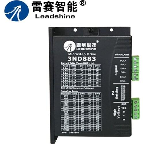 Leadshine 3-phase microstepping Drive 3ND883 for Associated products NEMA 23/34 motor CNC drive
