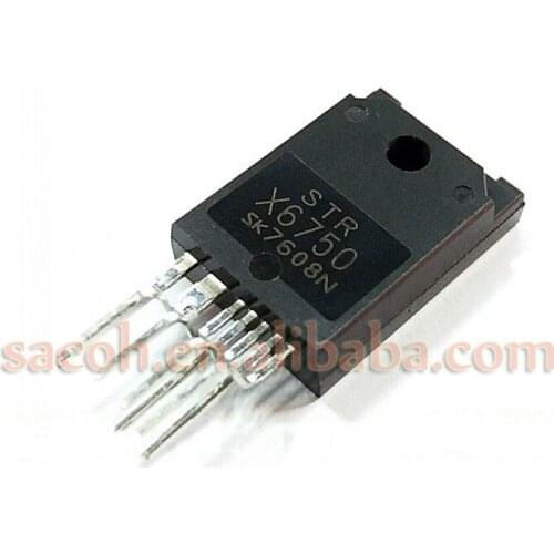 5PCS/lot New OriginaI STR-X6750 STRX6750 or STR-X6750B or STR-X6750F TO-3PF-7 Off-Line Quasi-Resonant Switching Regulators