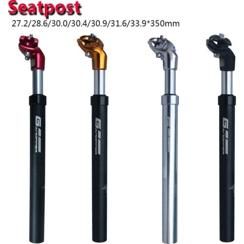 MTB Bike Suspension Seatpost shock absorber Bicycle seat Post Dropper Shockstop Tube 27.2/28.6/30/30.4/30.9/31.6/33.9 * 350mm