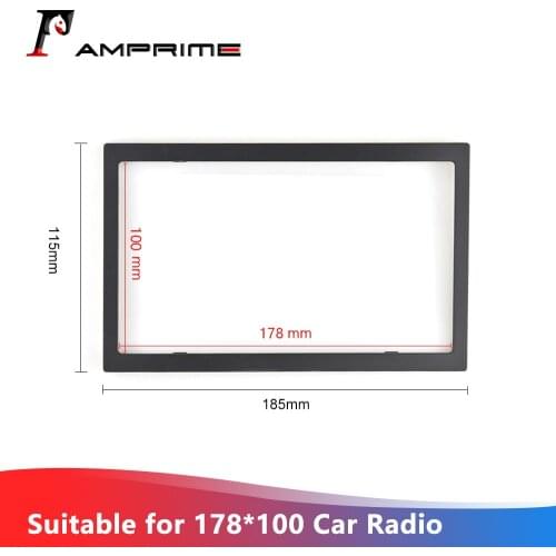 AMPrime Universal 2 Din Radio Frame 178*100mm Car Multimedia Player Plastic Framework