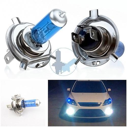 Car Accessories Super White H4 100/90W 12V High Low Beam Headlight Light Bulbs
