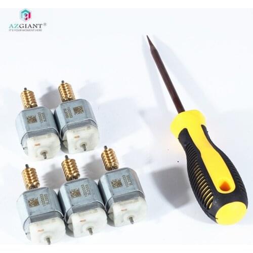 AZGIANT 6pcs ESL/ELV Steering Lock Motor Wheel for Mercedes-Benz 212 204 207 E /C series and pin extractor tool CW