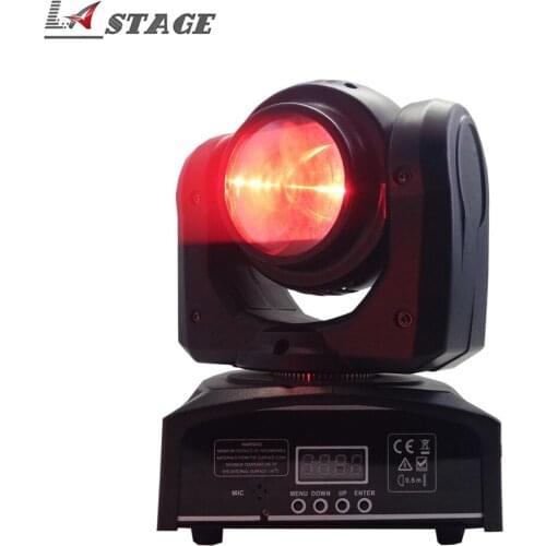 Free shipping 40W RGBW 4in1 RGBW Led Beam Moving Head Light Super Bright Mini Stage Lighting For Christmas Laser Projector