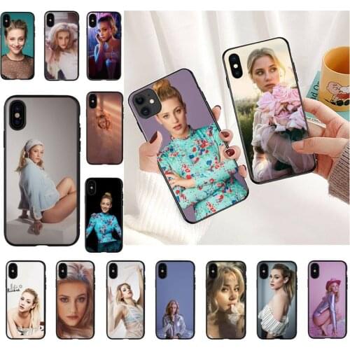 Lili Reinhart Phone Case For iPhone 11 8 7 6 6S Plus 7 plus 8 plus X XS MAX 5 5S XR 12 11 Pro max se 2020 Funda Cover