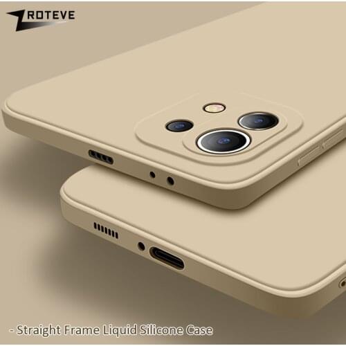 Mi 11 Case Zroteve For Xiaomi Mi11 Lite Mi 10 11i 10T Pro Case Liquid Silicone Xiomi Cover For Xiaomi Mi10 Ultra Mi10T Lite Case