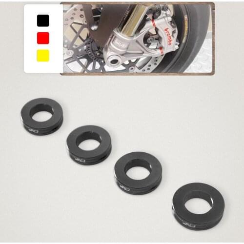 Motorcycle Front Brake Caliper Spacers Kit For Ducati Monster 696 821 795 796 797 1100EVO 1200 1200S Diavel 1260 1200