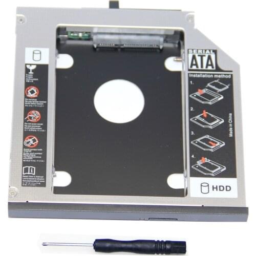 New Second HDD Caddy For IBM T420 R400 T520 P500 12.7mm