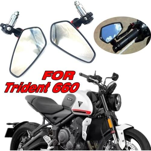 Suitable for Triumph Trident660 2021 modified motorcycle handlebar mirror TRIDENT660 trident 660