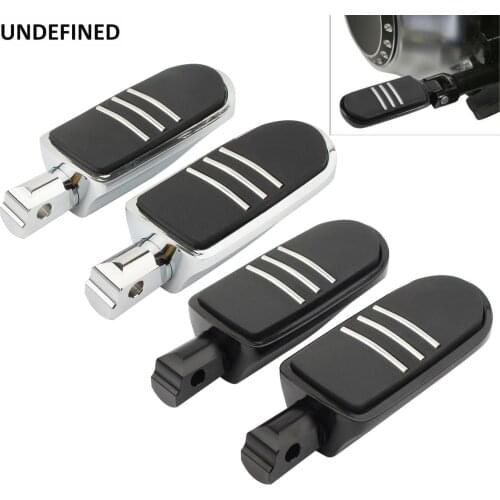 Motorcycle Foot Pegs Rider&Passenger Footrests Pedals For Harley FXBB Street Bob Softail Slim Fat Boy FLDE 2018-2020 Front Rear