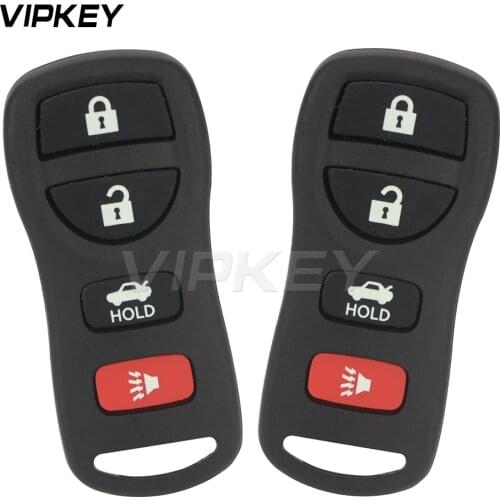 Remotekey 2pcs Remote Car Key Fob KBRASTU15 4 Button 315Mhz for Nissan Altima Maxima 350Z Armada 2004 2005 2006 2007 2008 2009