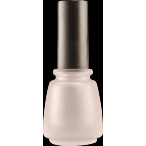 300pcs fashion 15ml Empty Frost Glass Nail polish Bottle nail enamel bottle 1/2 glass nail polish Bottle With Brush