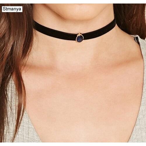 Женские бархатные чокеры Stmanya China At AliExpress