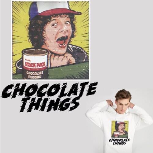 Iron On Transfers For Clothes Stranger Things Patches Heat Transfer Vinyl Sticker On Clothes Thermal Transfers Applique Stripes