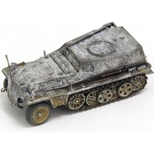 1:72 Scale CP0267 Sdkfz253 Artillery Observation Vehicle Model Simulation Car Toy for Collection Gift Collectible Display Gift