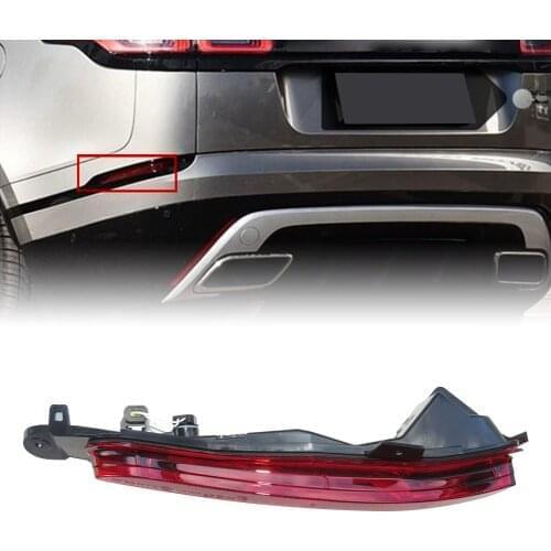 1Pcs Car Rear Bumper Fog Lamp Light Left Side w/ Red Len For Land Rover Range Rover Velar 2018 LR093440