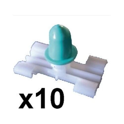 10x For BMW E46 Trim Clips for Door Bump Strip / Body Trims- 51138231130