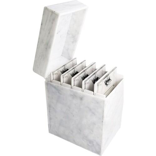 27RC 5 Layers Eyelash Storage Box Makeup Organizer Eyelash Glue Pallet Lashes Holder Grafting Eyelash Extension Tool