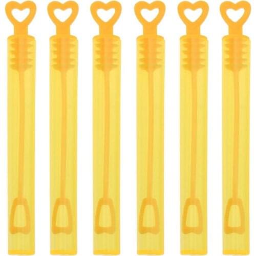 6Pcs/Lot Empty Bubble Soap Bottles Wedding Birthday Party Decoration Childrens Toy Bubbles Maker Kids Outdoor Bubble Toy