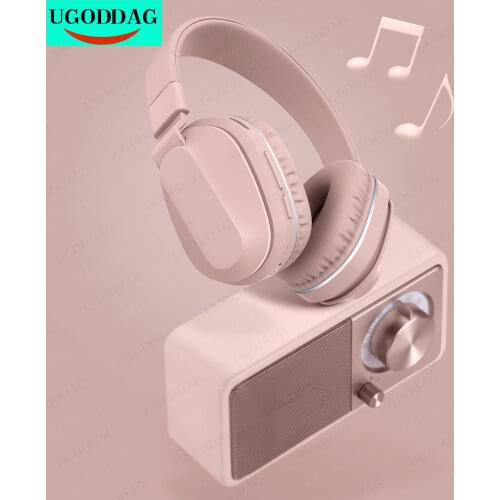 Wireless Headset for Girl Female Women Girlfriend Bluetooth 5.0 Wireless / Wired Headphone with Mic Music Sport Earphone Headset