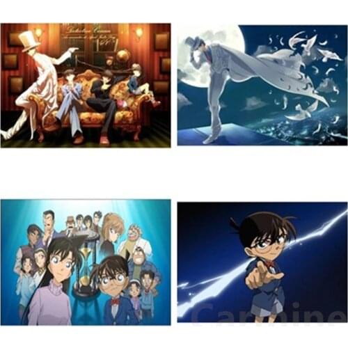 Japan Comic Detective Conan DIY 5D Diamond Painting Cross Stitch Embroidery Picture Full Round&Square Drill Home Decoration Gift