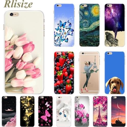 For iPhone 6 6s Case Cover Soft Silicone Case For ihone 6 6S Cute Animals Flower Pattern Back Covers Phone Cases For iPhone 6 6S