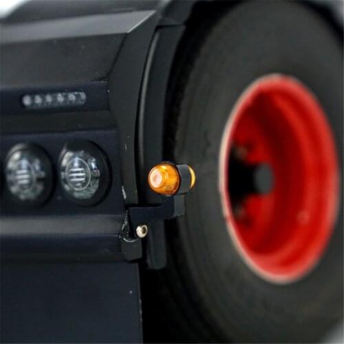 DIY Upgraded Front Rear Position Lights Width Indicator Warning Light for 1/14 RC Truck Modification Parts