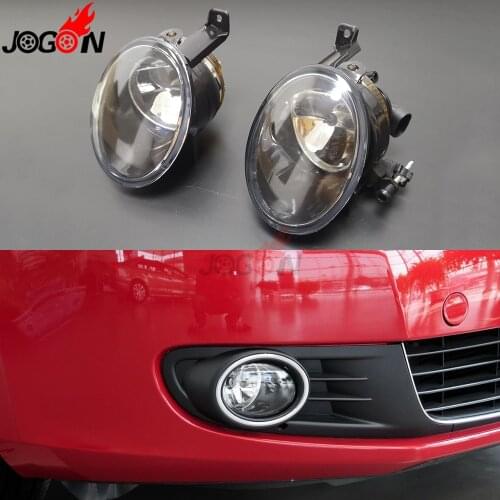 For VW Jetta MK6 Golf 6 EOS Caddy Touran Tiguan Beetle R-line SEAT Alhambra Halogen Front Fog Light Driving Lamp Assembly