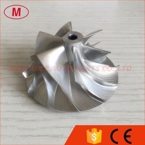 GT15-25 44.5/60.01mm 720915-0004/737692-0002 6+6 blades high performance billet/milling/aluminum 2024 compressor wheel for Q7