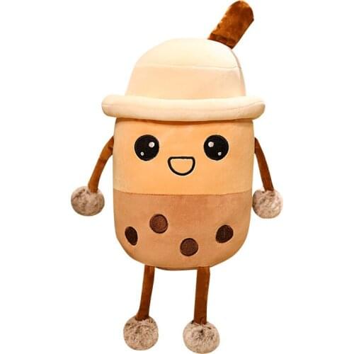 Simulation Doll Pearl Milk Tea Cup Pillow Plush Toy Cushion Decoration Gift Grab Doll For Boyfriend And Girlfriend Birthday Gift