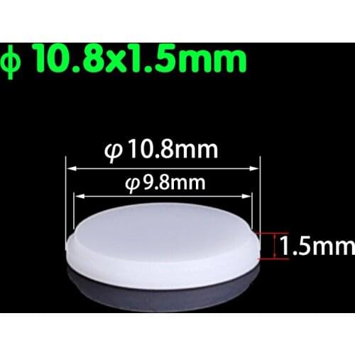 Custom Diffuse Reflection Sheet Diameter 10.8mm Stepped Diffuse Reflection Glass Polytetrafluoroethylene Reflection Sheet