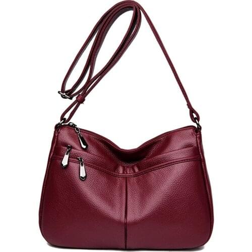 Purses and Handbags Ladies Hand Bags 2021 New Double Zipper Design Leather Handbags Fashion Shoulder Bag Famous Designer Bags