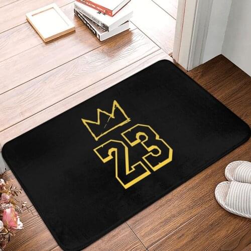 Kings Crown 23 LA 1 Doormat Carpet Mat Rug Polyester Anti-slip Floor Decor Bath Bathroom Kitchen Bedroom 40*60